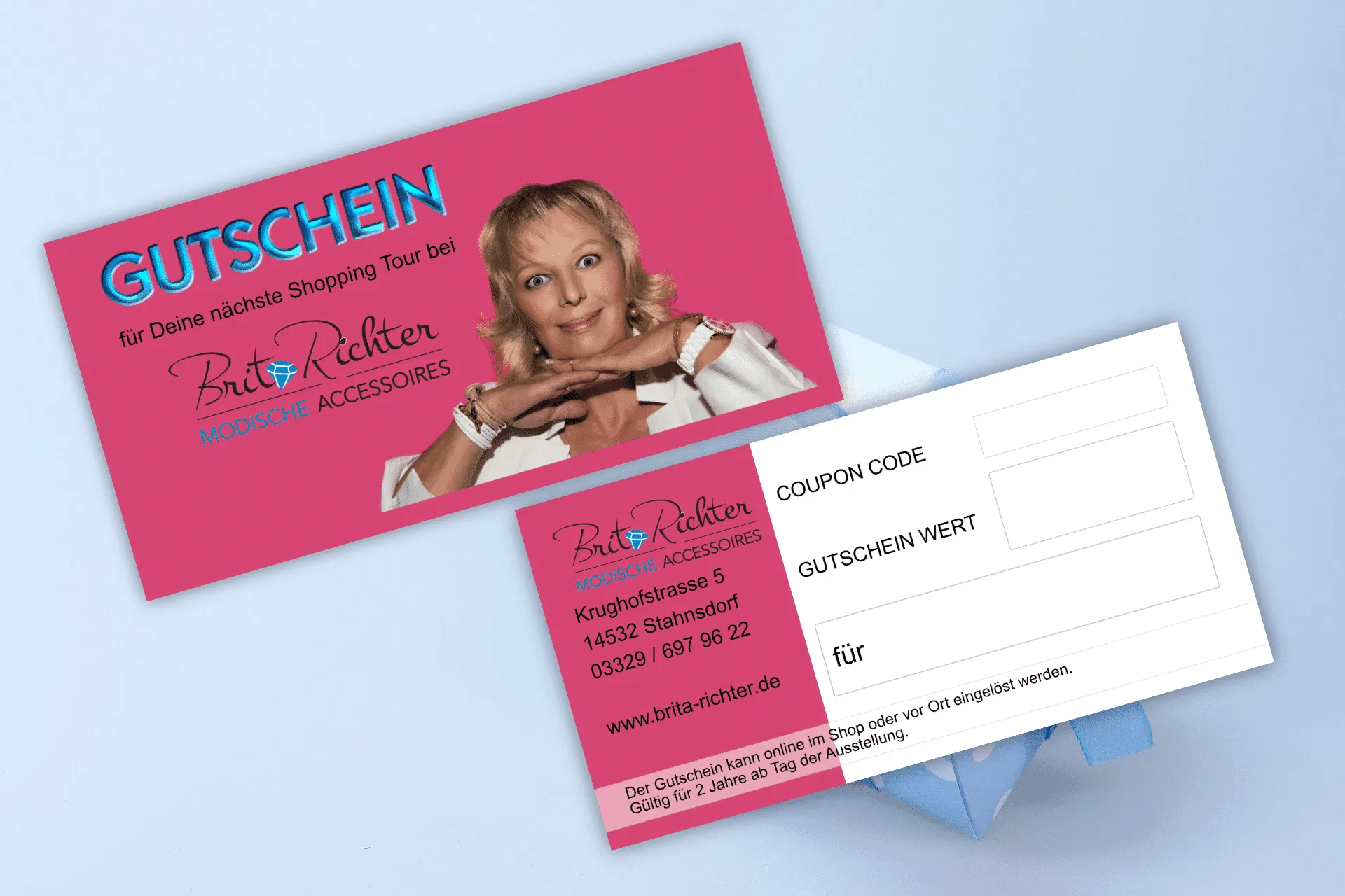 Weihnachten Geschenk Gutschein