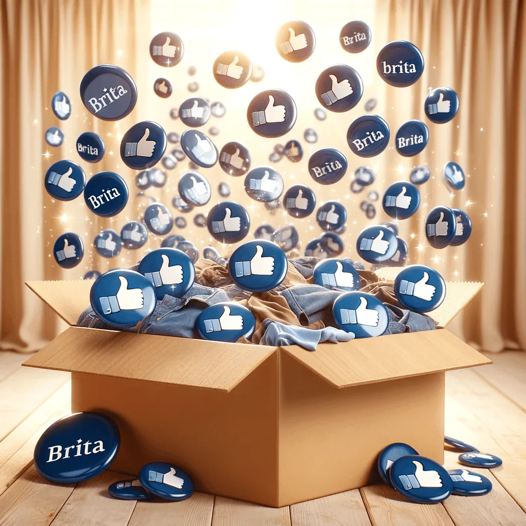 Tauche ein: Aus dieser Box strömen Brita, Daumen-hoch-Ikonen, trendige Looks & Accessoires in dein sonnendurchflutetes Zuhause!.