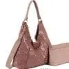 Dein Must-have: Trage die trendige pinke Tasche mit Schulterriemen und stylischem Clutch als perfektes Fashion-Statement!.