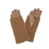 Entdecke die stilvollen Rosalind Handschuhe in braunem Strick - dein modisches Statement für kalte Tage!.