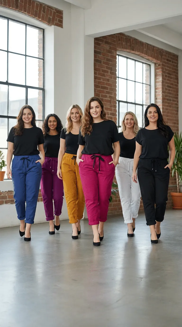 Du und deine Freundinnen glänzt in den farbenfrohen Uni 