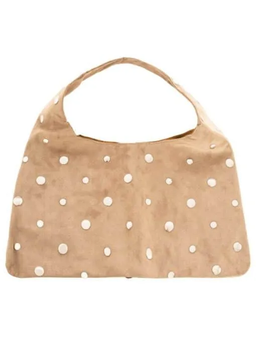 Entdecke deinen neuen Style mit dem Tan Velour Shopper 