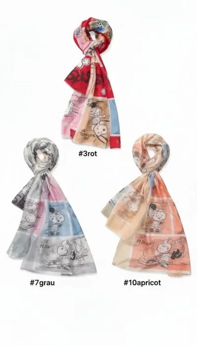 Home comic mood schal