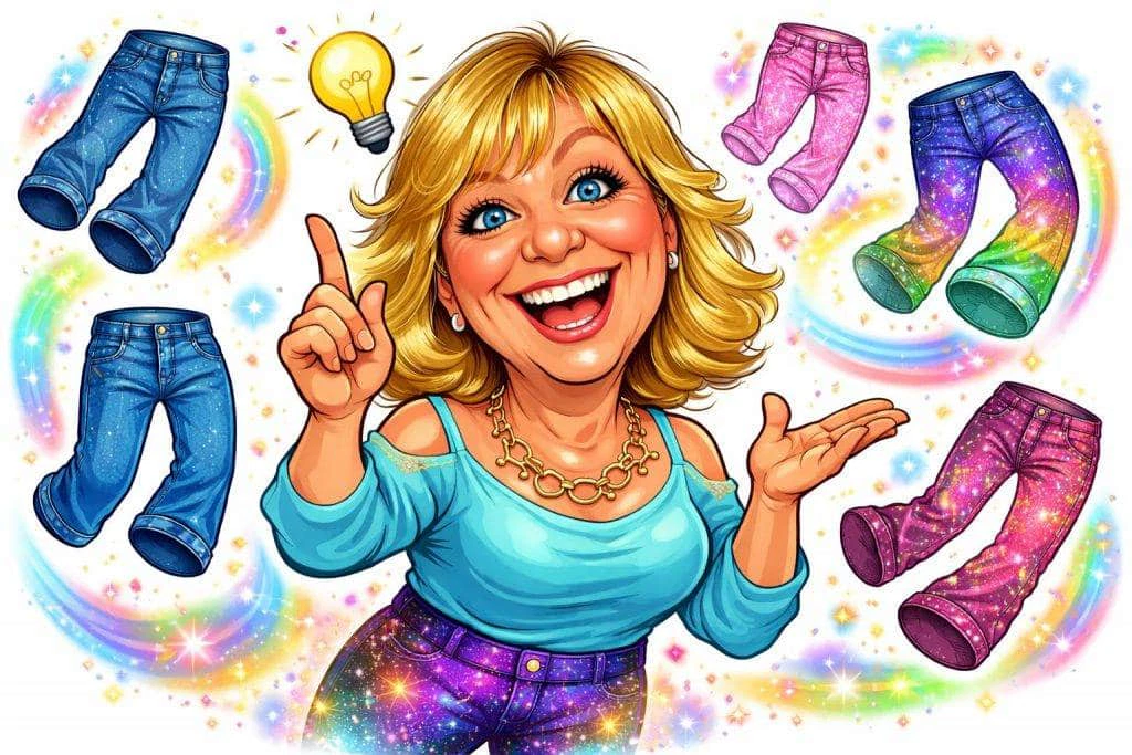 Zauberhosen - Magic Pants Frau präsentiert Zauberhosen: Vielfältige Magic Pants Kollektion mit Glitzer. Jetzt entdecken!