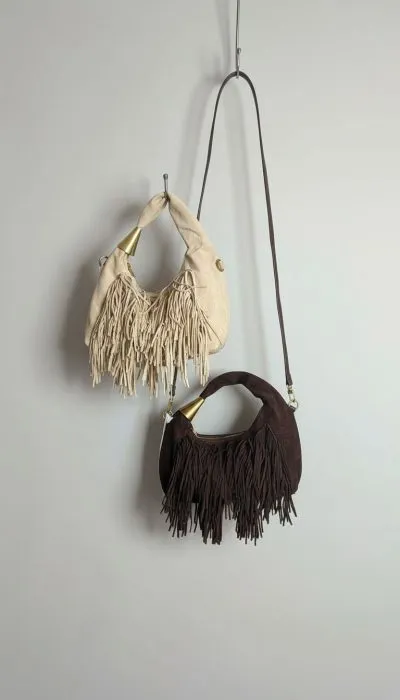 boho fringe tasche