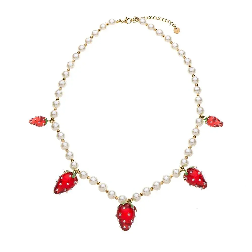 berry pearl kette